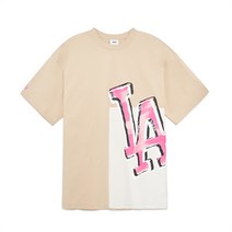 MLB 팝아트그래픽 메가 오버핏 반팔 티셔츠 LA L.Sand 262569