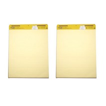 포스트잇 561 라인 이젤패드 63.5 x 76.2 cm, 561 노랑 라인, 2개입