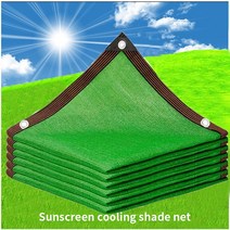 전동어닝 가게 천막 접이식 차양막 스카이 고정 캐노피 야외 차양 HDPE UV 보호 그늘 메쉬 70-85% 비율 자, 03 green_15 4x6m