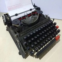 아날로그 타자기 앤틱 레트로 한글 빈티지 컴퓨터 키보드, 제품, 색상, 장신구 케이스x 고급