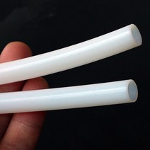 PTFE 호스 튜브 600V ID 1-2-2.5-3-4-5-6-7-8-9-10-11-12-13-14-15mm F46 절연 경질 파이프 온도 내식성, WHITE_ID 1mm x 2mm | 1M