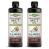 네이쳐스웨이 MCT 오일 브레인 앤 바디 퓨얼 비건 키토, 480ml, 2개