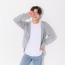 베이직 무지 기본 기모 후드집업 티셔츠