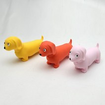 브랜드없음 핑크풋 닥스훈트 인형 어린이 장난감 말랑, 선택완료