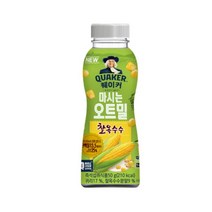 칠성 쉐이크 아침 식사 대용 퀘이커 마시는 오트밀 찰옥수수 건강식 간편식 식단조절 선식 50G 20개, 5세트
