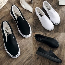 빅사이즈 스니커즈 슬립온 남여공용단화 캔버스화 11111EA