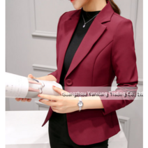 Black Women Blazer 2021 공식 블레이저 레이디 오피스 작업복 포켓 자켓 코트 슬림 블랙 여성 블레이저 Femme Jackets Femme