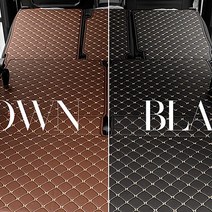 아이칸 포드 익스플로러 5세대/6세대 퀄팅 트렁크매트 자동차 차박매트, 블랙, 포드익스플로러 6세대 (19년~)_7인승_일체형