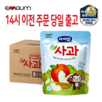 일동후디스 아이얌 동결건조 과일칩 순사과, 180개, 15g