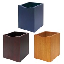 나skswint_우드클럽 원목 사각 펜통 마호가니 7350FBU 꽂이 연필 수납함 테이블 책상 정리함 펜함 연필함♥winters, ♥나누리겨울!