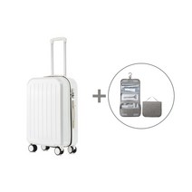 에이슨 미니 여행용 기내용 캐리어 & 다용도 그레이 세면도구 파우치 증정