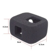 액션캠대여 초미니무선카메라 바디캠 Windslayer for Gopro Hero 6 5 7 8 9 블랙 윈드 실드 폼 커버 바람 소음 감소 방풍 케이스 카메라 액세서리, [03] For Gopro 9