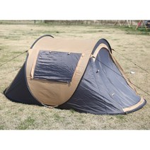 캠핑 간편 원터치 양문형 방수 텐트 편리한 차박 미니멀 취사 쉘터