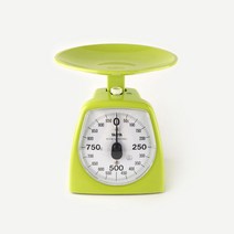 일본 타니타 아날로그 주방저울 (1439) 1KG, 1439(그린)