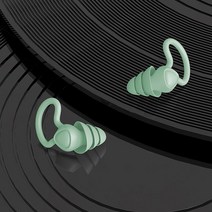 수면 실리콘 귀 플러그 나노 실리카 젤 장치 소음 감소 귀마개 검은 방음 Tapones 안티 코 고는 보호, [03] Green