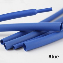 수축튜브 폴리올레핀 절연 케이블 슬리브 1 m 열 2:1 비율 Φ0.6mm-14mm