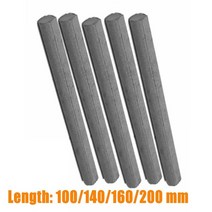 연마재 1PC 페라이트 코어 막대 직경 10mm 길이 100/140/160/200mm 방지 용접 자석, [02] 10x200mm