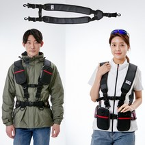 어웨이브 허리벨트형 자동팽창식-보조 멜빵 및 보조 파우치, FREE, 보조 멜빵