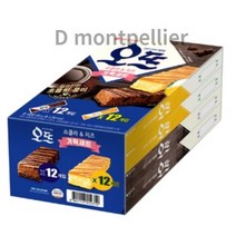 오리온 오뜨 과자케이크 세트 쇼콜라 6p x 2 + 치즈 6p x 2, 2종 (쇼콜라 2p) + 2종 (치즈2p), 15개