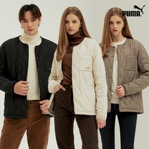 PUMA 푸마스포츠 유니 퀼팅 경량자켓 블랙 PSUEJEM07