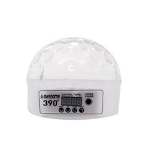 진미디어 LED 390 미러볼 가정용 업소용 2가지 노래방 노래클럽 7080클럽 실내무대용 이벤트용 파티용 공연용 축제용 노래방조명, 화이트-업소용, 1개