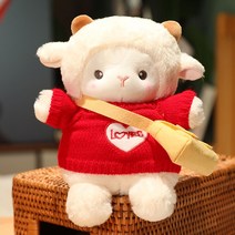 뽀글이 양 애착인형 소형 동물 인형 선물, 옵션10, 35cm