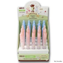 아모스 리틀프랜즈 안전볼펜 0.5mm -PP /볼펜/샤프/연, 상세페이지 참조, 상세페이지 참조