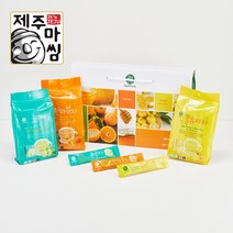 제주 꿀유자차 유자청 스틱 스틱형 유자차 25g 15개 30개, 한라봉차, 25g X 30개