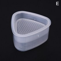 초밥 스시 김밥 주먹밥 틀 트레이 메이커 1pc 실용적인 주방 도시락 장식 onigiri 금형 식품 프레스 삼각형 양식 투명 diy 도구 4, e