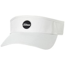 타이틀리스트(Titleist) 남성 골프 모자 몬턱 바이저 선캡 TH22VMT WTBK, 화이트/블랙