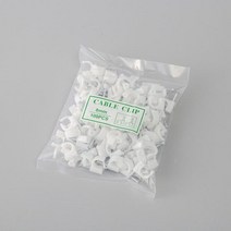 케이블 타이 클립 고정 정리못형 8mm (100pcs), 상세페이지 참조