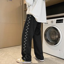 원숙 스타일 팬츠 남성 봄 가을 유행 브랜드 ins 항구풍 캐주얼 롱 팬츠