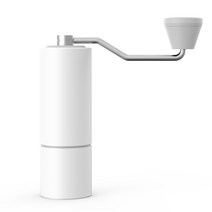 이탈리아 수동 그라인더가 있는 Taimo 밤 c2 핸드 크랭크 커피 그라인더 핸드 펀칭, 밤c2 퓨어 컬러 무광 화이트단품 연삭심