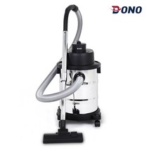 도노 건습식 업소용 진공청소기 25L DN-325, 블랙 + 화이트