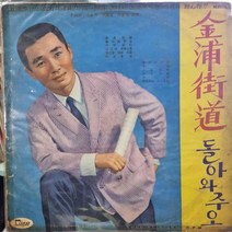 3825)LP음반.(남일해(김포가도)박옥희(용서하세요) 가요 중고 팝 클래식 라이센스(LP음반)