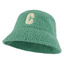 라핑 부드러운 뽀글이 C 벙거지 남녀공용 겨울 버킷햇