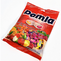 타야스 담라 츄이캔디 / 달콤상큼 과일맛 카라멜, 250g, 3개