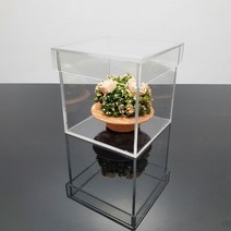 아크릴 선물상자 아크릴케이스 주문제작 투명 백색 검정 색상아크릴, 200, 5mm