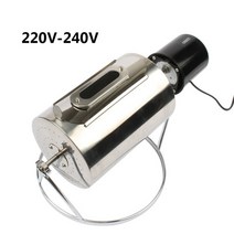 커피로스터기 로스팅기계 CUKYI-110V/220V 가정용 전기 커피 로스터 40W 스테인레스 스틸 머신, 02 220V without holes_04 AU