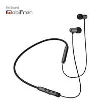 모비프렌 플렉스E 넥밴드 이어폰 MFB-NB5100S, 티타늄 그레이