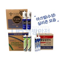 제일 오공 테라코 수성실리콘 아크릴 실란트 도배 페인트 고탄성 크랙 친환경 균열 퍼티, 오공아크릴실란트