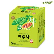 몸에 좋은 무카페인 건강차 여주차 티백