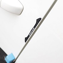 [간지] 스포티지 NQ5 도어가드 문콕 외관 흠집 예방 레터링 포인트 에폭시 몰딩 용품, 블루카본(4P)