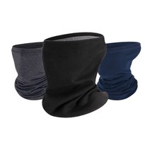 로맨트리거 겨울 방한 넥워머 목토시 목워머 기모 멀티스카프 자전거 라이더 마스크, 그레이