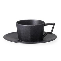 킨토 OCT 커피잔세트 80ml 블랙, 1개, 1개