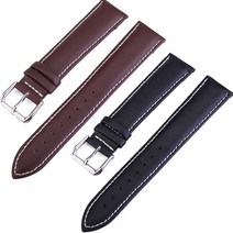 댄디 솔리드 천연소가죽 스티치 시계줄 18mm 20mm 22mm