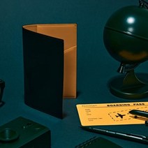 BENOVERO 22SS 호스코드 코도반 말가죽 여권지갑 Travel Wallet 5cc green