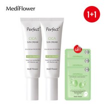 메디플라워 퍼펙트 시카 선크림 50mlx2+마스크팩3매, 선택완료, 선택완료, 단품없음