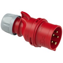 PCE 025-6 CEE 산업용 플러그 32A 5P 6h 400V IP44 샤크 IEC60309 3상 삼상 숫놈 Male