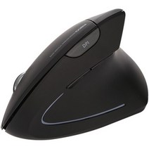베이직 버티컬 무선 마우스, 블랙, 블랙